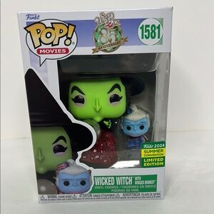 Funko Pop! Wizard of Oz Wicked Witch Limited Edition- NIB